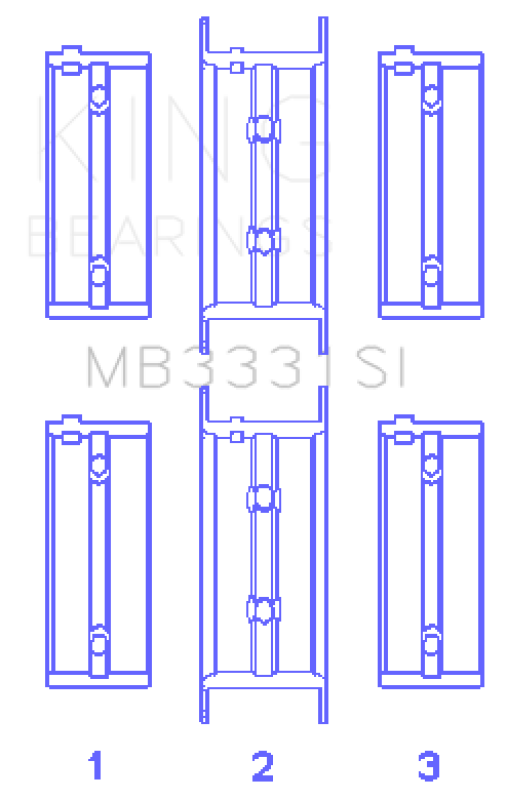 King Engine Bearings MB3331SI0.5