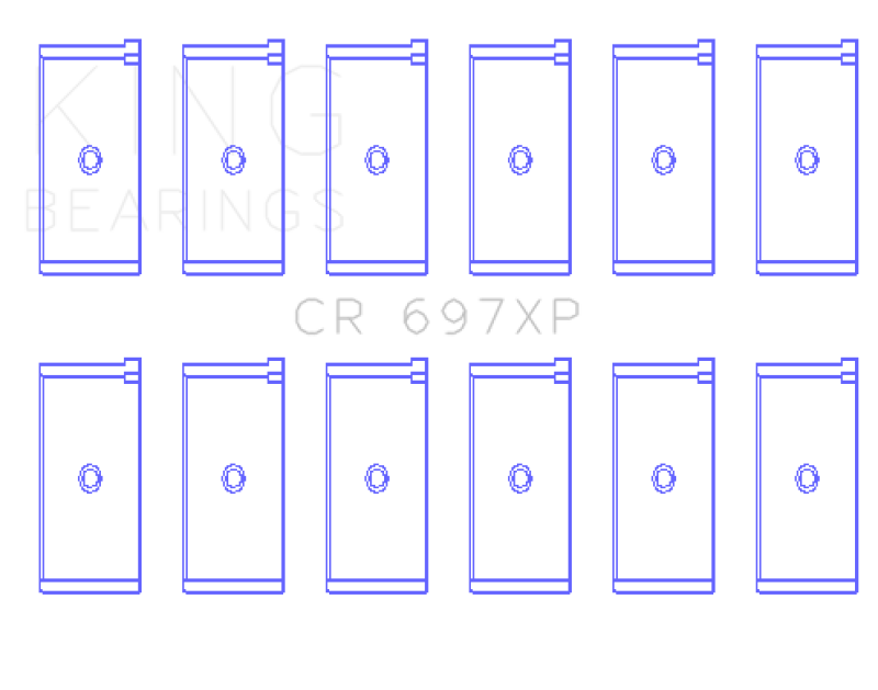 King Engine Bearings CR697XP