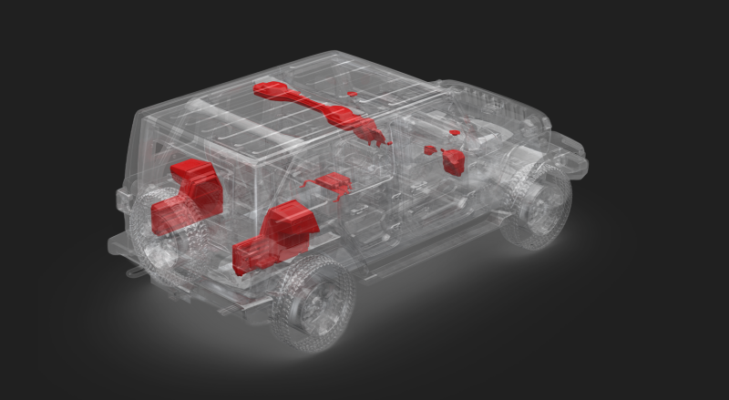 Rockford Fosgate UTV 18WRNGLER-STG5