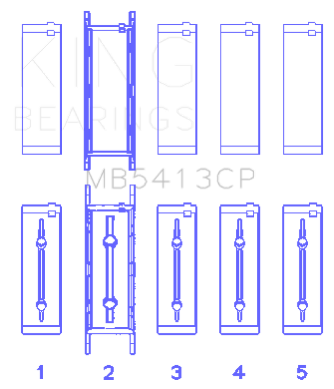 King Engine Bearings MB5413CP010
