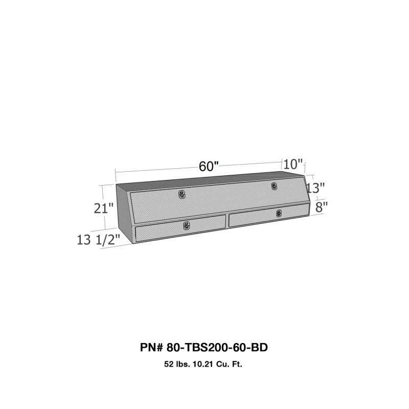 Westin 80-TBS200-60-BD
