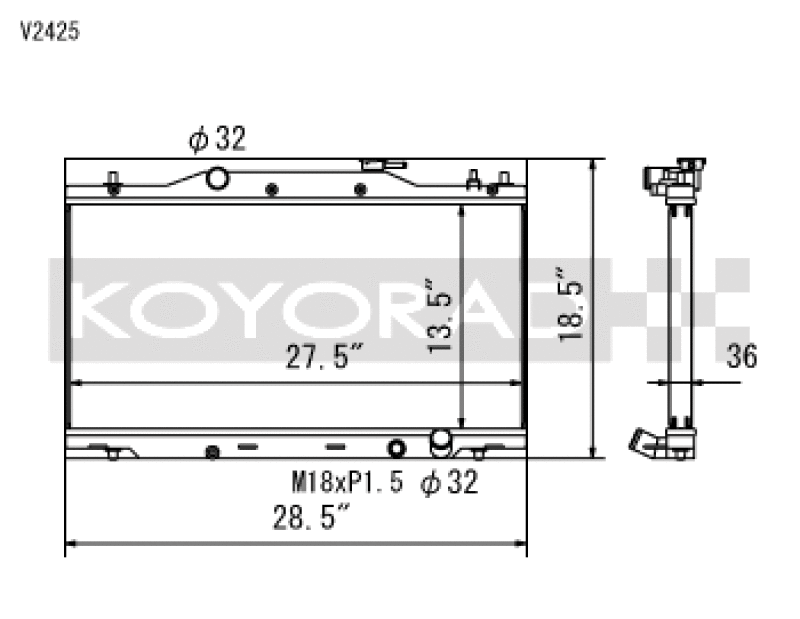 Koyo V2425