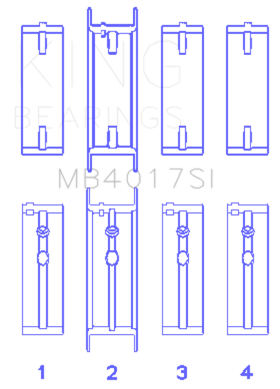 King Engine Bearings MB4017SI