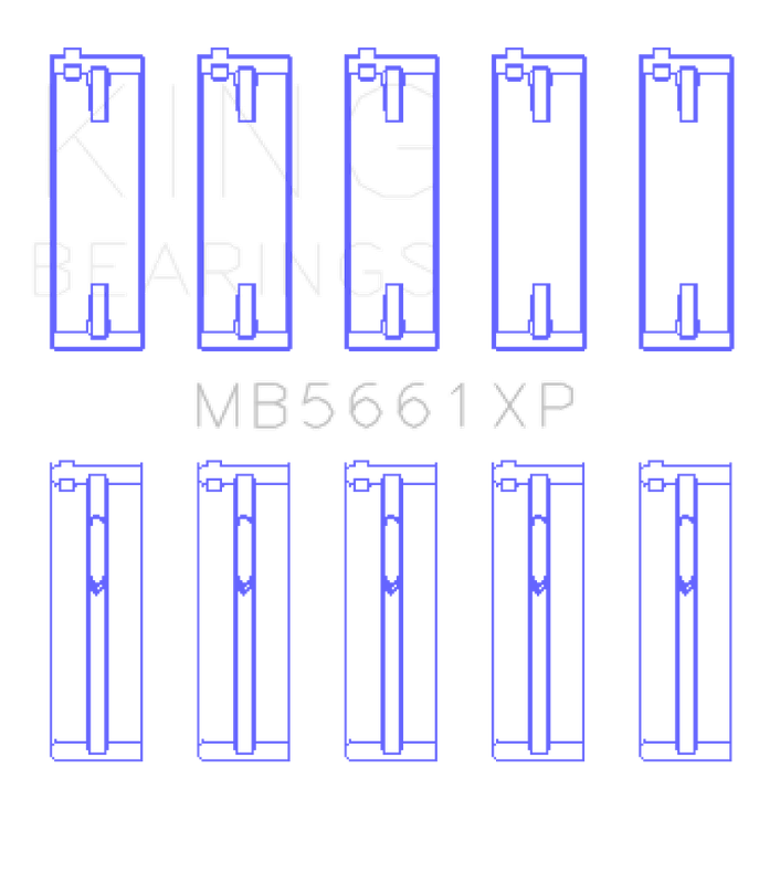 King Engine Bearings MB5661XP