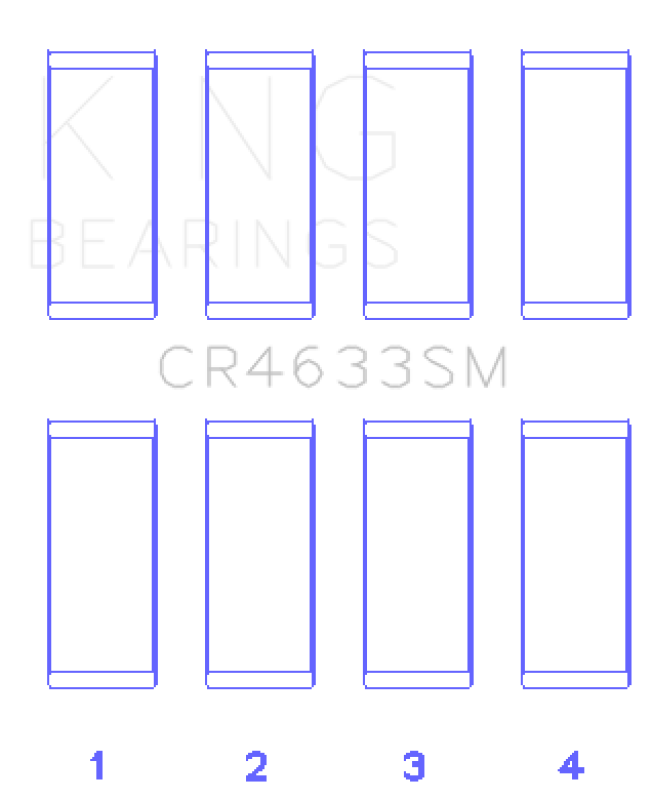 King Engine Bearings CR4633SM0.5