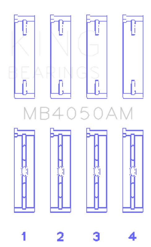 King Engine Bearings MB4050AM