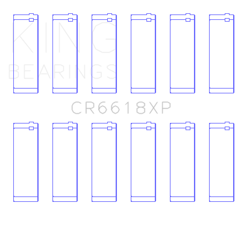 King Engine Bearings CR6618XPSTDX