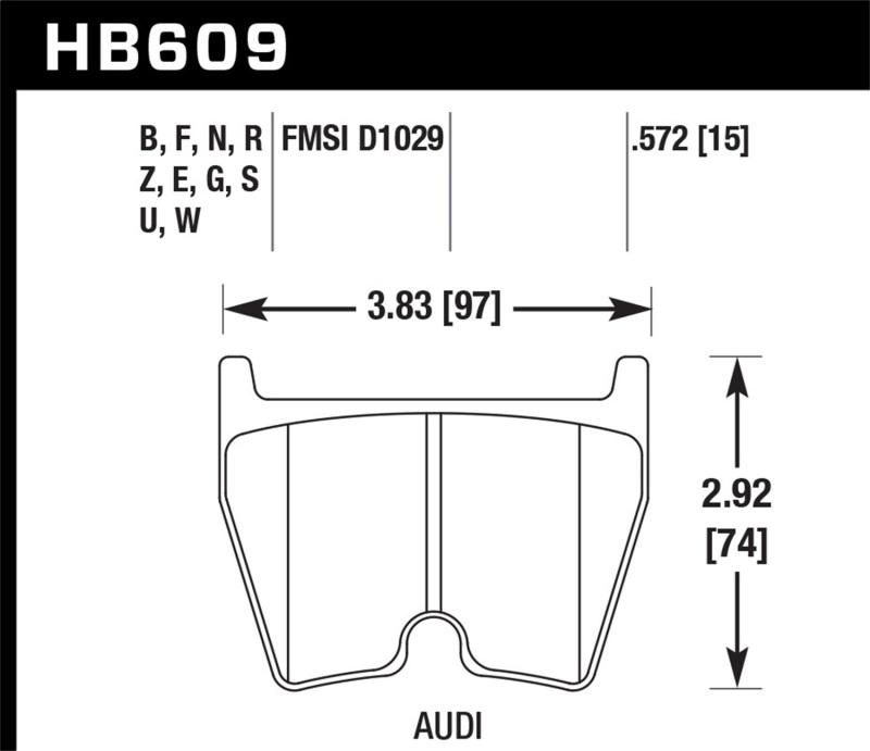 Hawk Performance HB609E.572
