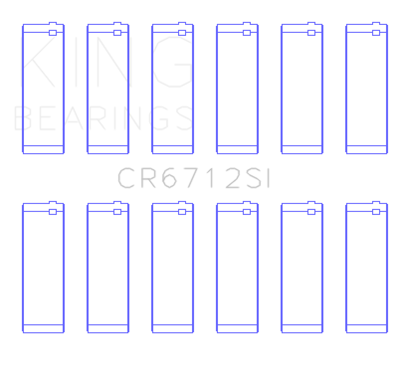 King Engine Bearings CR6712SI0.75