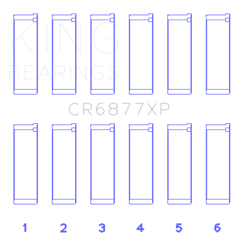 King Engine Bearings CR6877XP.026