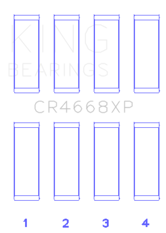 King Engine Bearings CR4668XP