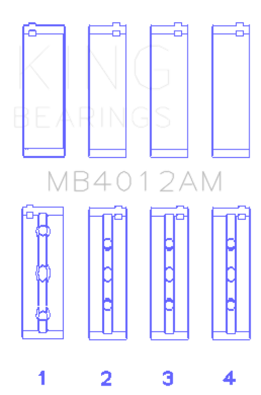 King Engine Bearings MB4012AM