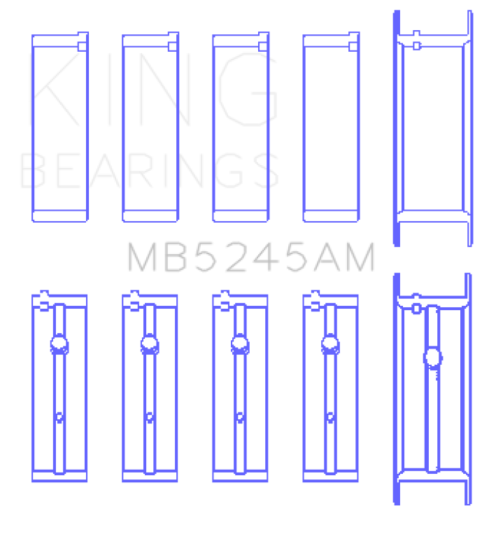 King Engine Bearings MB5245AM