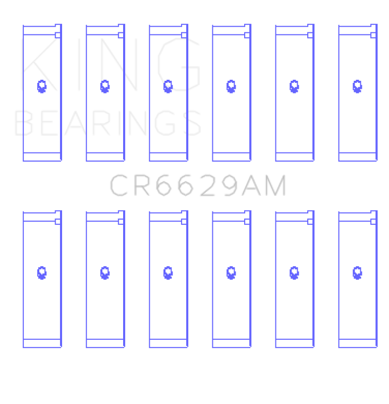 King Engine Bearings CR6629AM0.75