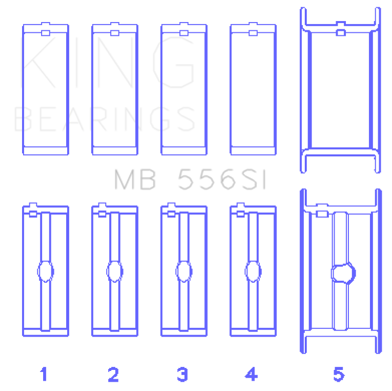 King Engine Bearings MB556SI040