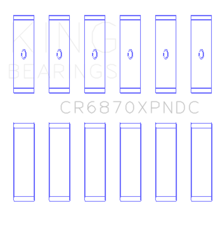 King Engine Bearings CR6870XPNDC