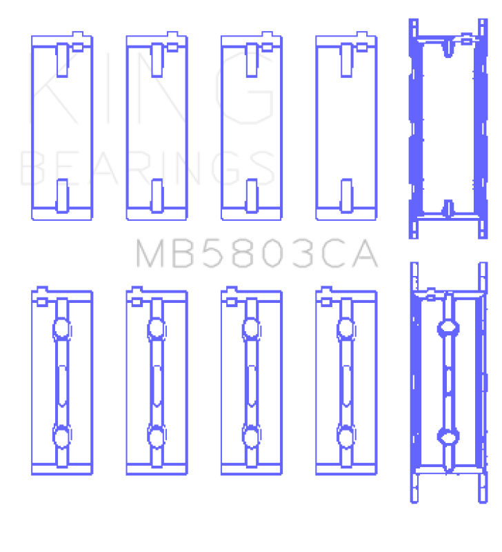 King Engine Bearings MB5803CA0.25