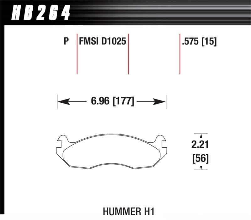 Hawk Performance HB264P.575