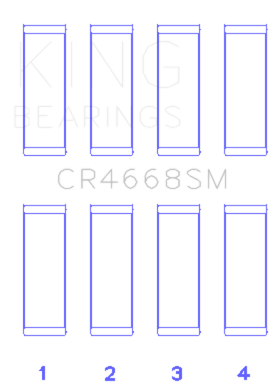 King Engine Bearings CR4668SM0.25