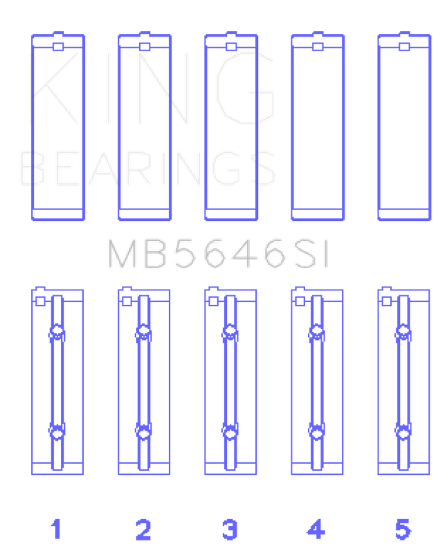King Engine Bearings MB5646SI