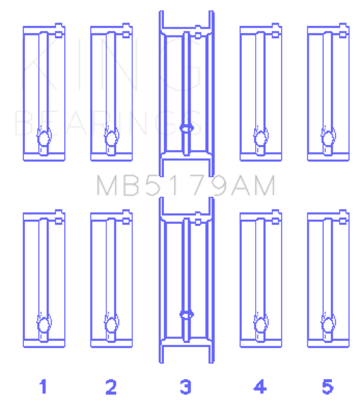 King Engine Bearings MB5179AM0.25