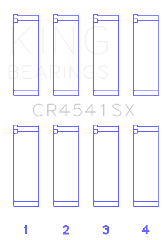 King Engine Bearings CR4541SX