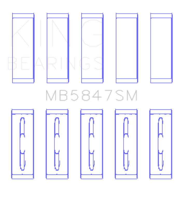 King Engine Bearings MB5847SM0.25