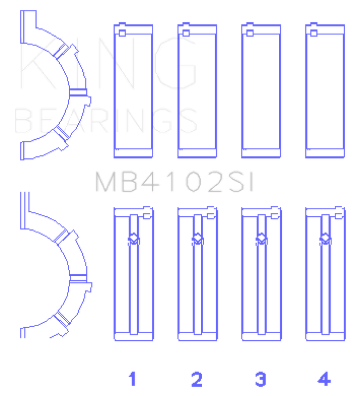 King Engine Bearings MB4102SI.026