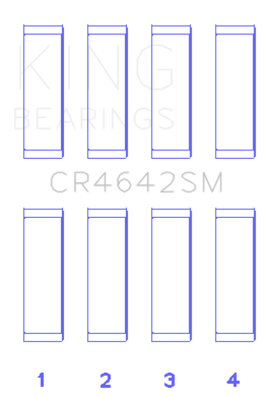 King Engine Bearings CR4642SM