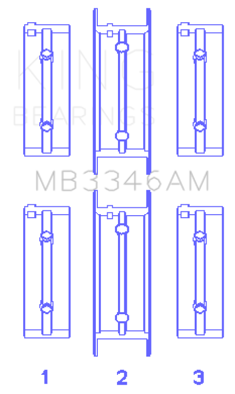 King Engine Bearings MB3346AM1.0