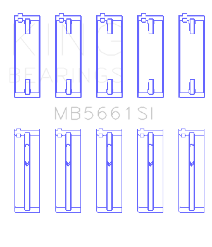 King Engine Bearings MB5661SI0.5