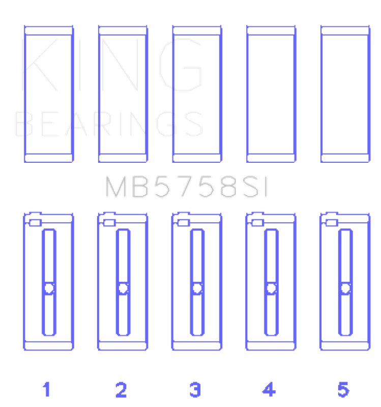 King Engine Bearings MB5758SI0.3