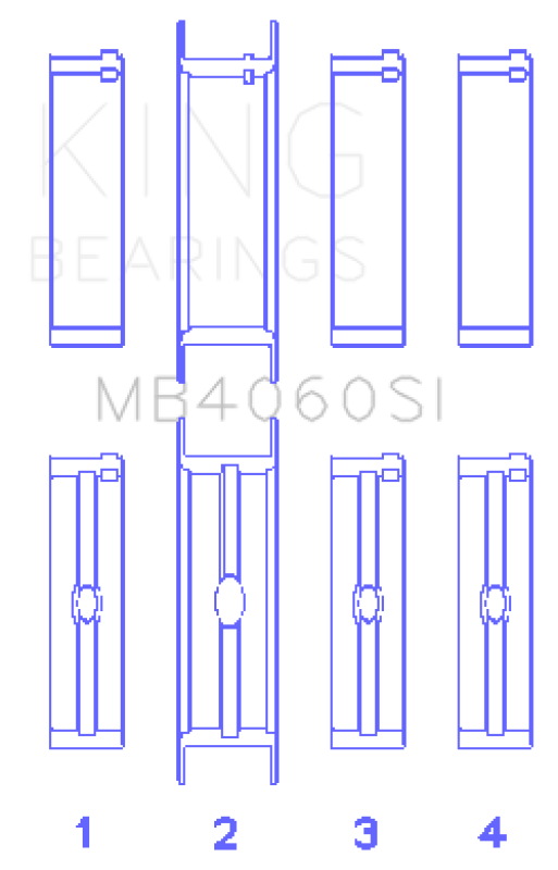 King Engine Bearings MB4060SI0.5