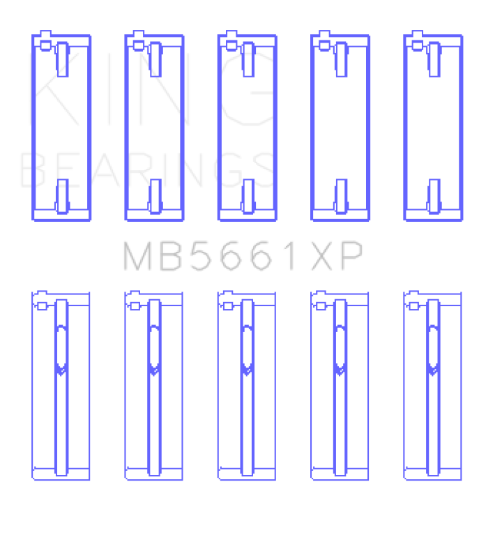 King Engine Bearings MB5661XP.026