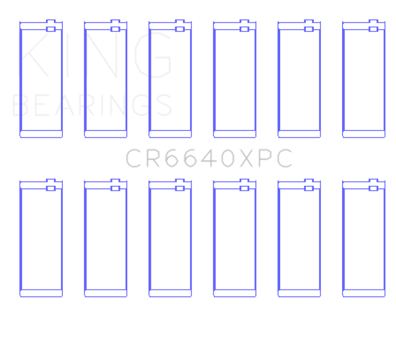 King Engine Bearings CR6640XPCSTDX