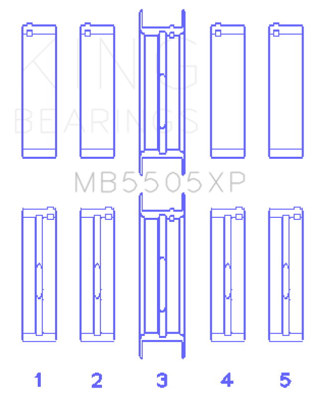 King Engine Bearings MB5505XP001