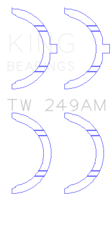 King Engine Bearings TW249AM