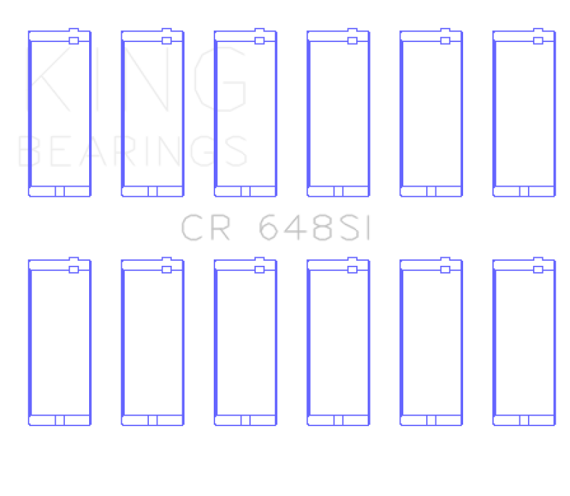 King Engine Bearings CR648SI040