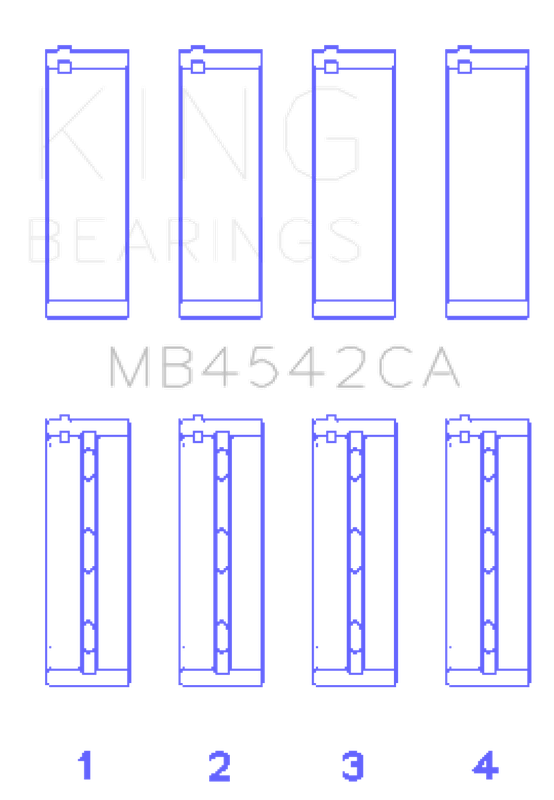 King Engine Bearings MB4542CA