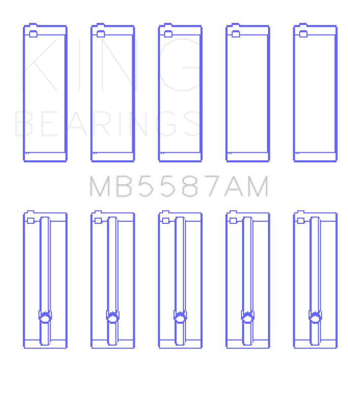 King Engine Bearings MB5587AM