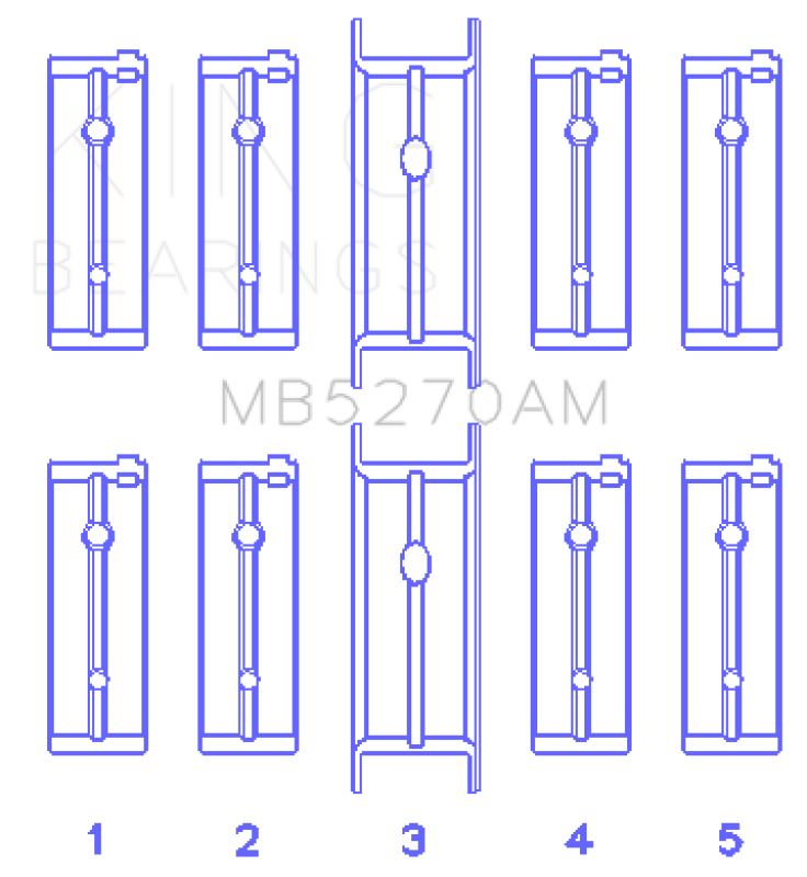 King Engine Bearings MB5270AM0.5