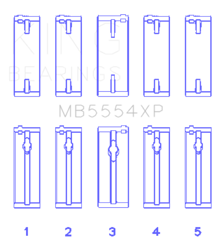 King Engine Bearings MB5554XP0.25