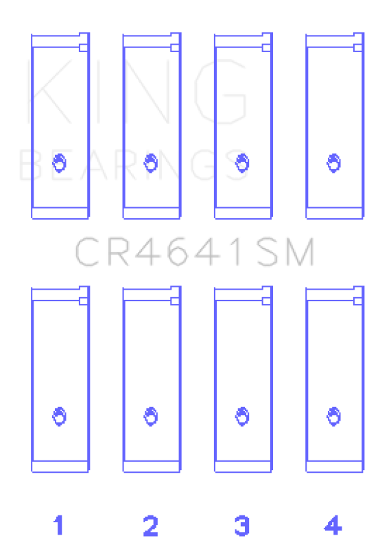 King Engine Bearings CR4641SM