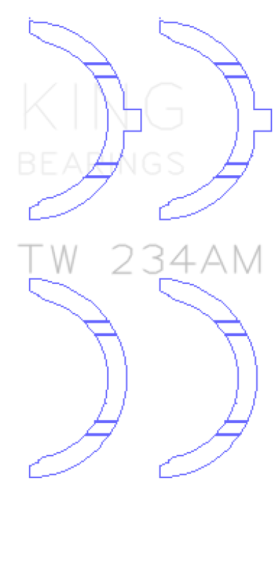 King Engine Bearings TW234AM