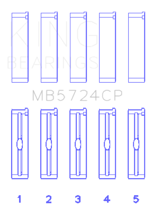 King Engine Bearings MB5724CP