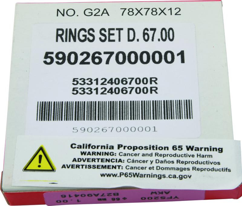 Vertex Pistons 590267000001