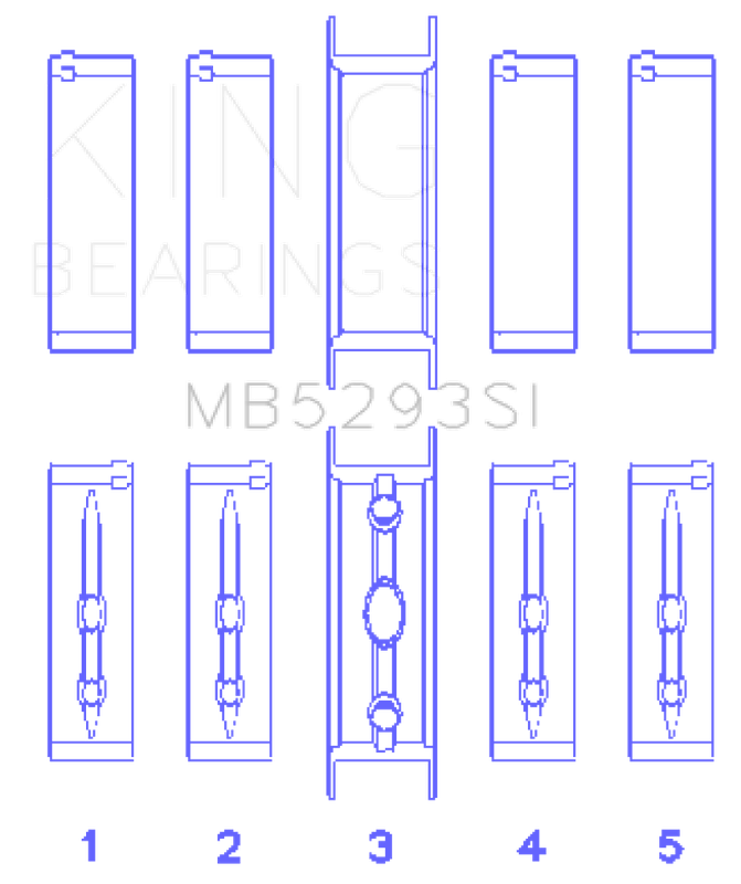 King Engine Bearings MB5293SI 040