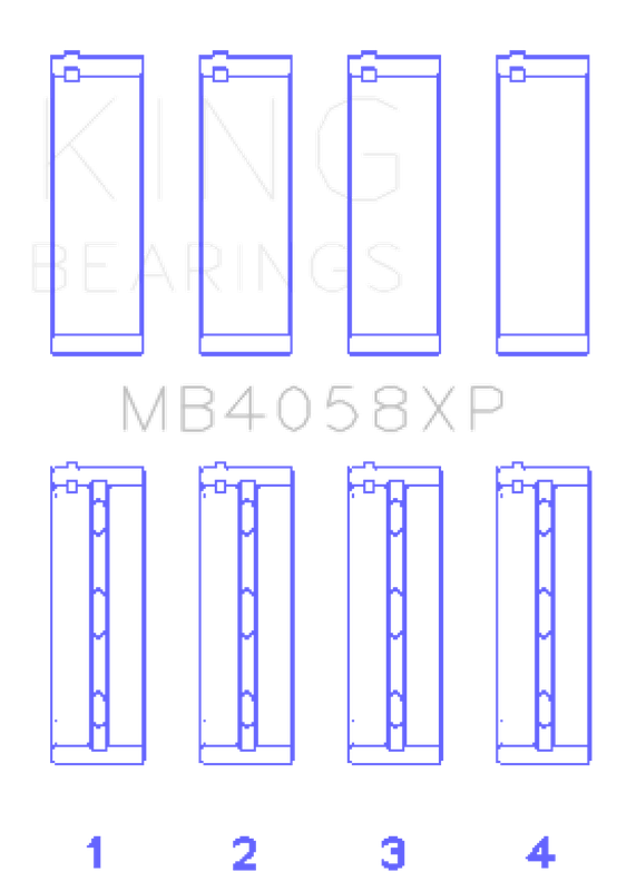 King Engine Bearings MB4058XPSTDX