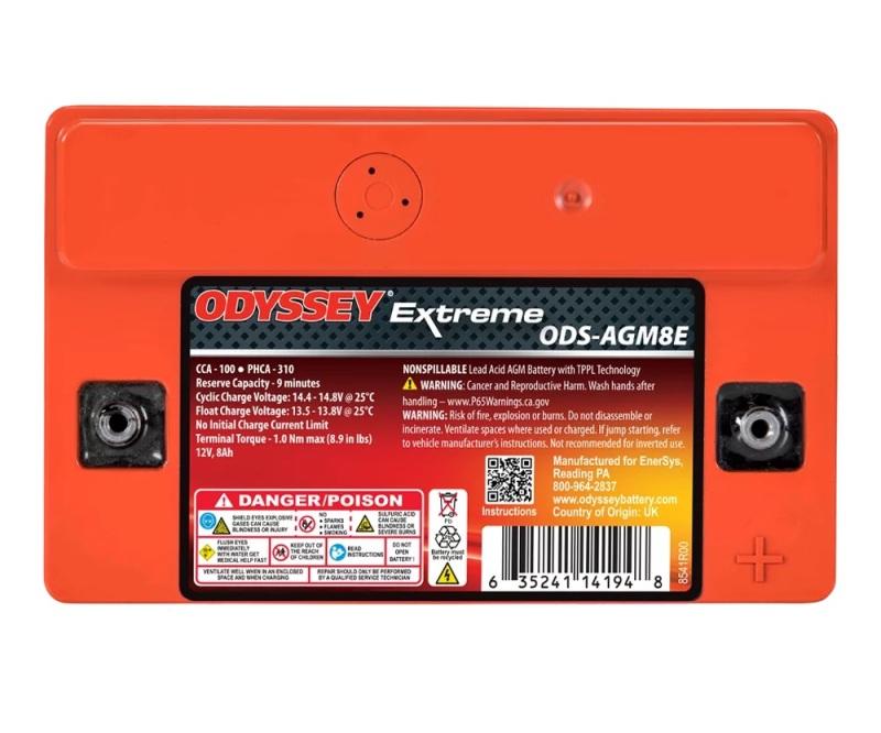 Odyssey Battery ODS-AGM8E