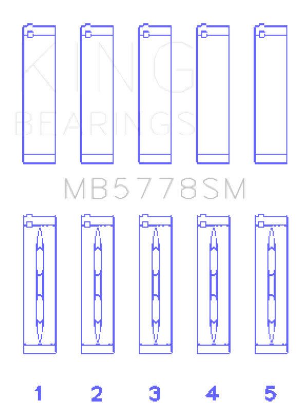 King Engine Bearings MB5778SM